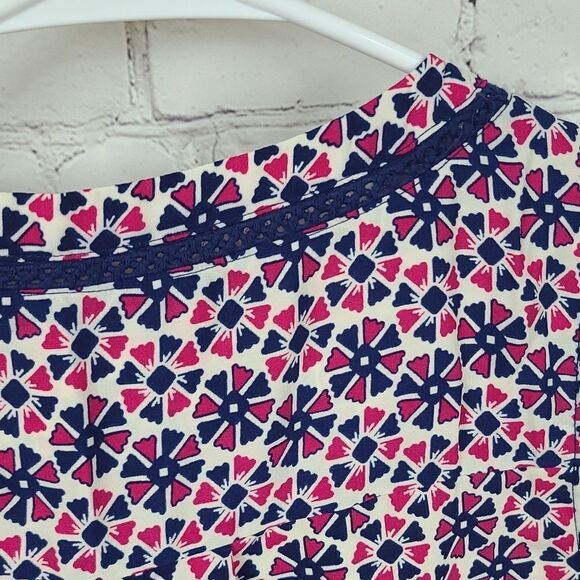 Urban Outfitters Skies are Blue Sleeveless Shift Tank Dress Colorful Pink Floral - Picture 12 of 14